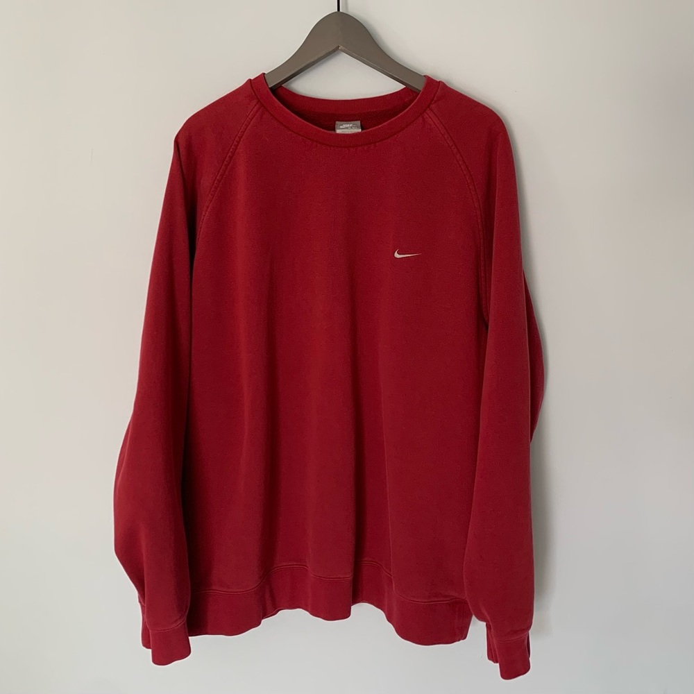 Vintage Nike red sweatshirt